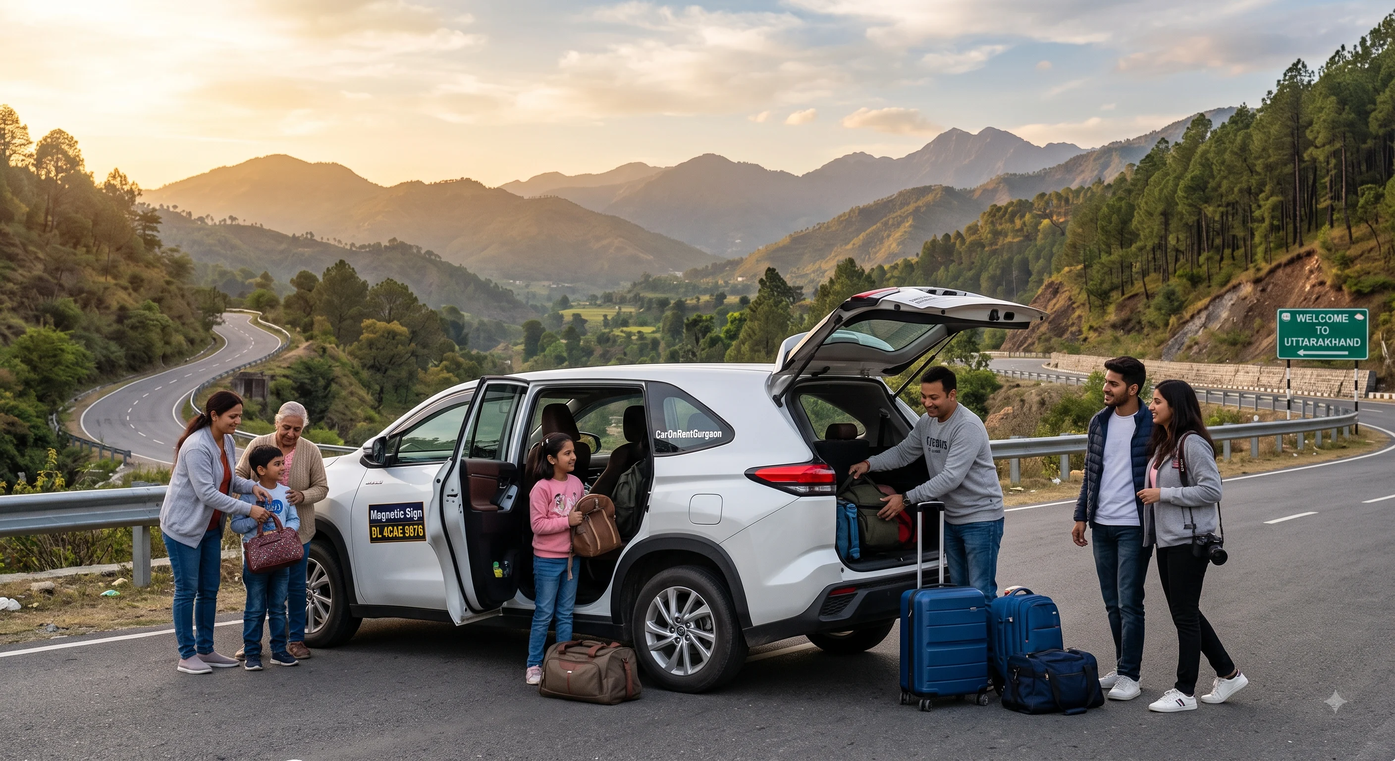 Best Cars for Outstation Road Trips from Delhi | CarOnRentGurgaon